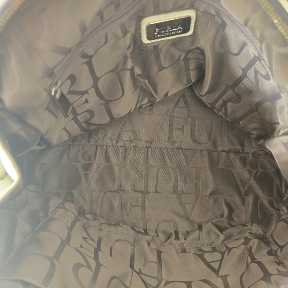 FURLA Genuine Python Embossed One Shoulder Bag Pony Style Women Authentic - Picture 14 of 15